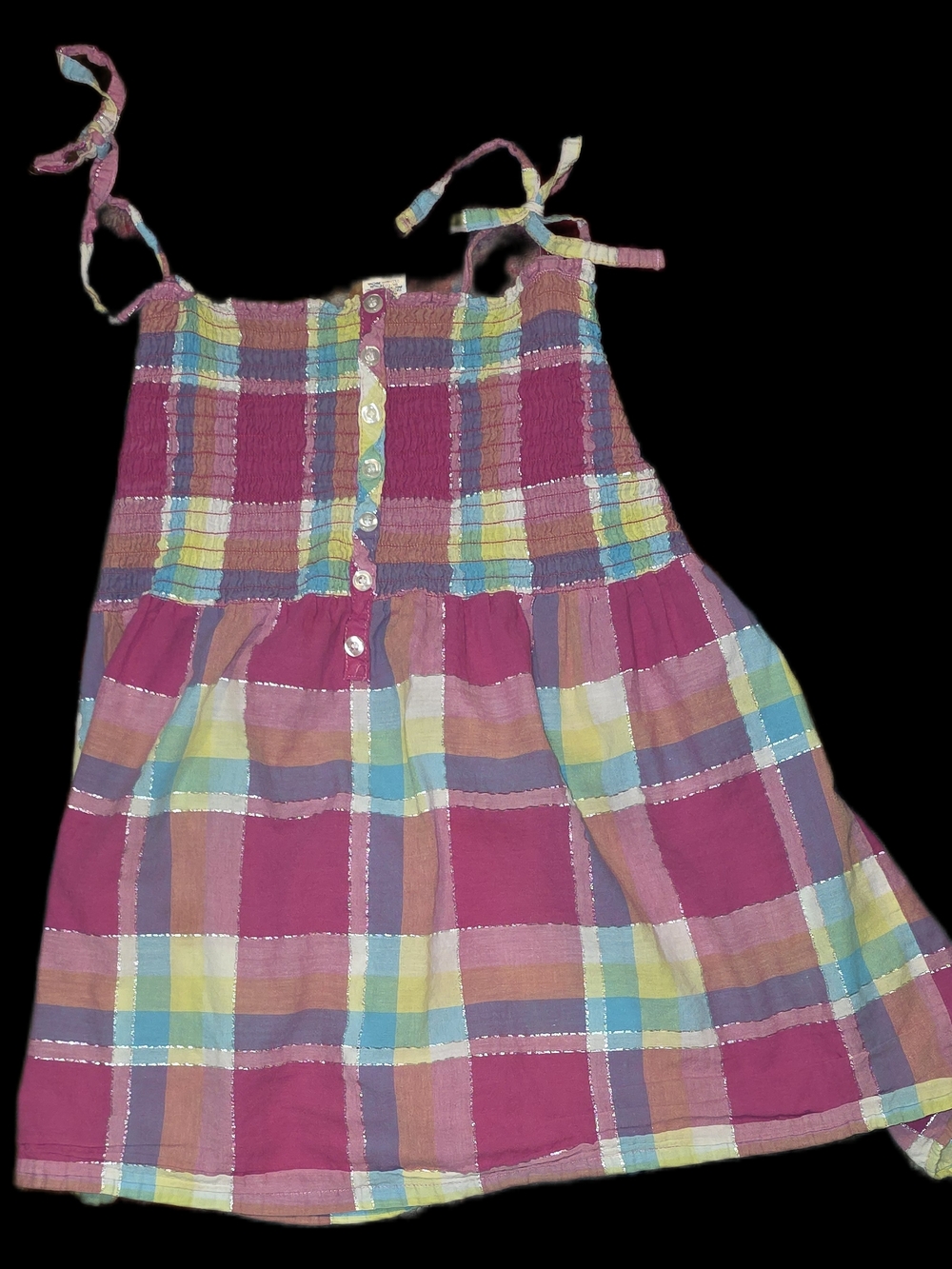 3x Cute Plaid Strappy Top